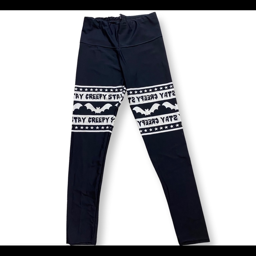 “Creep” goth leggings